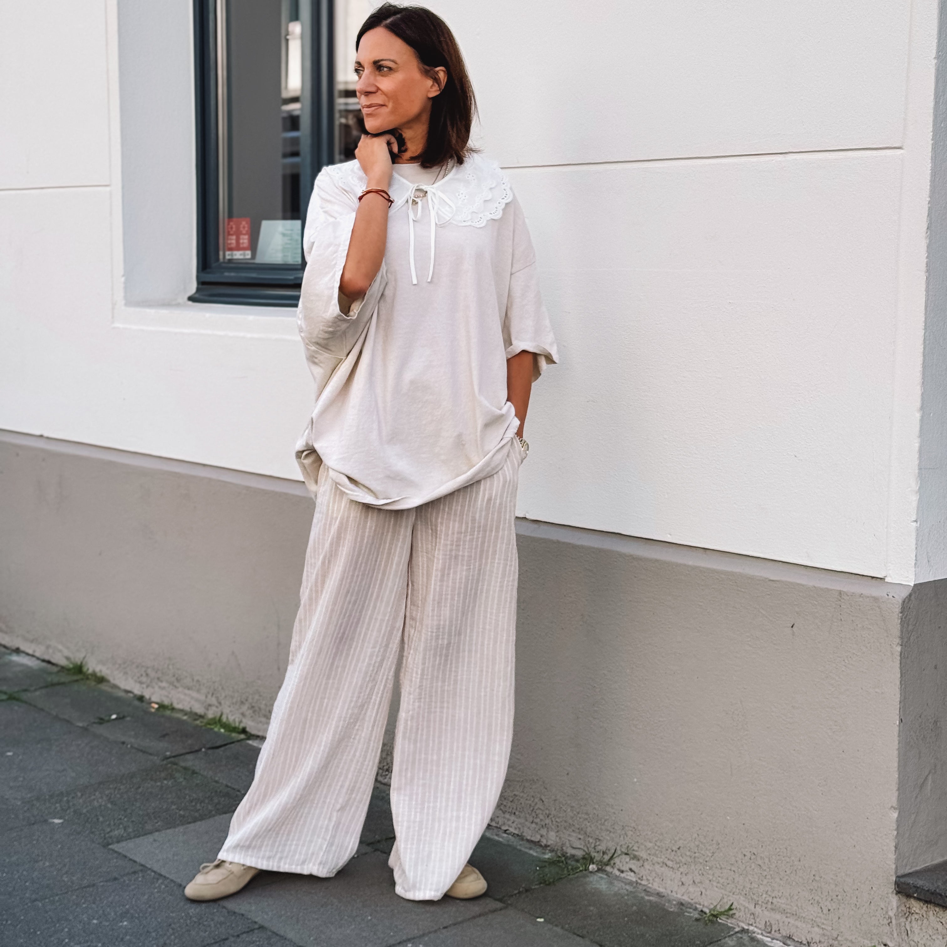 MOM striped PJ Pants