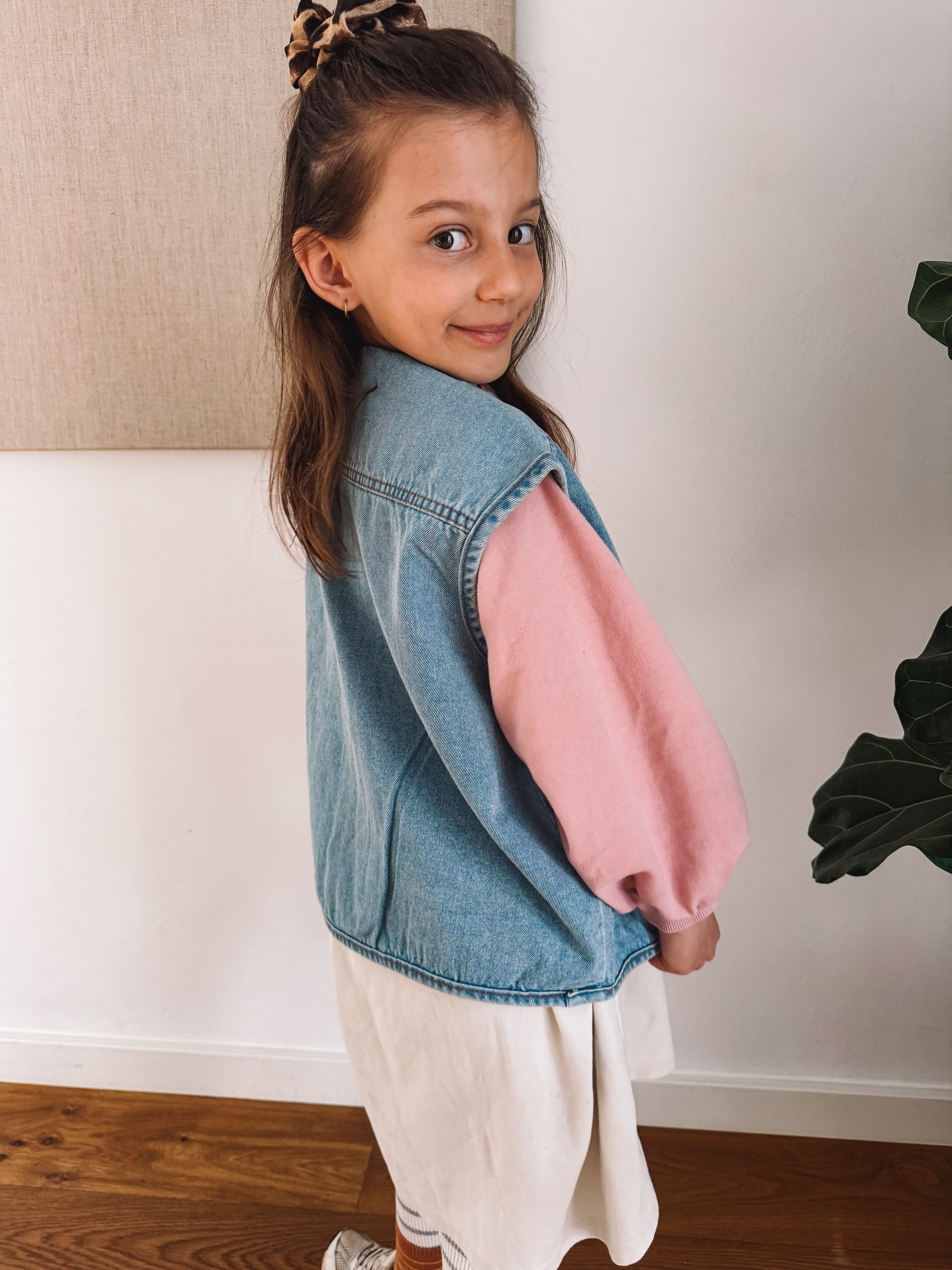 Denim vest