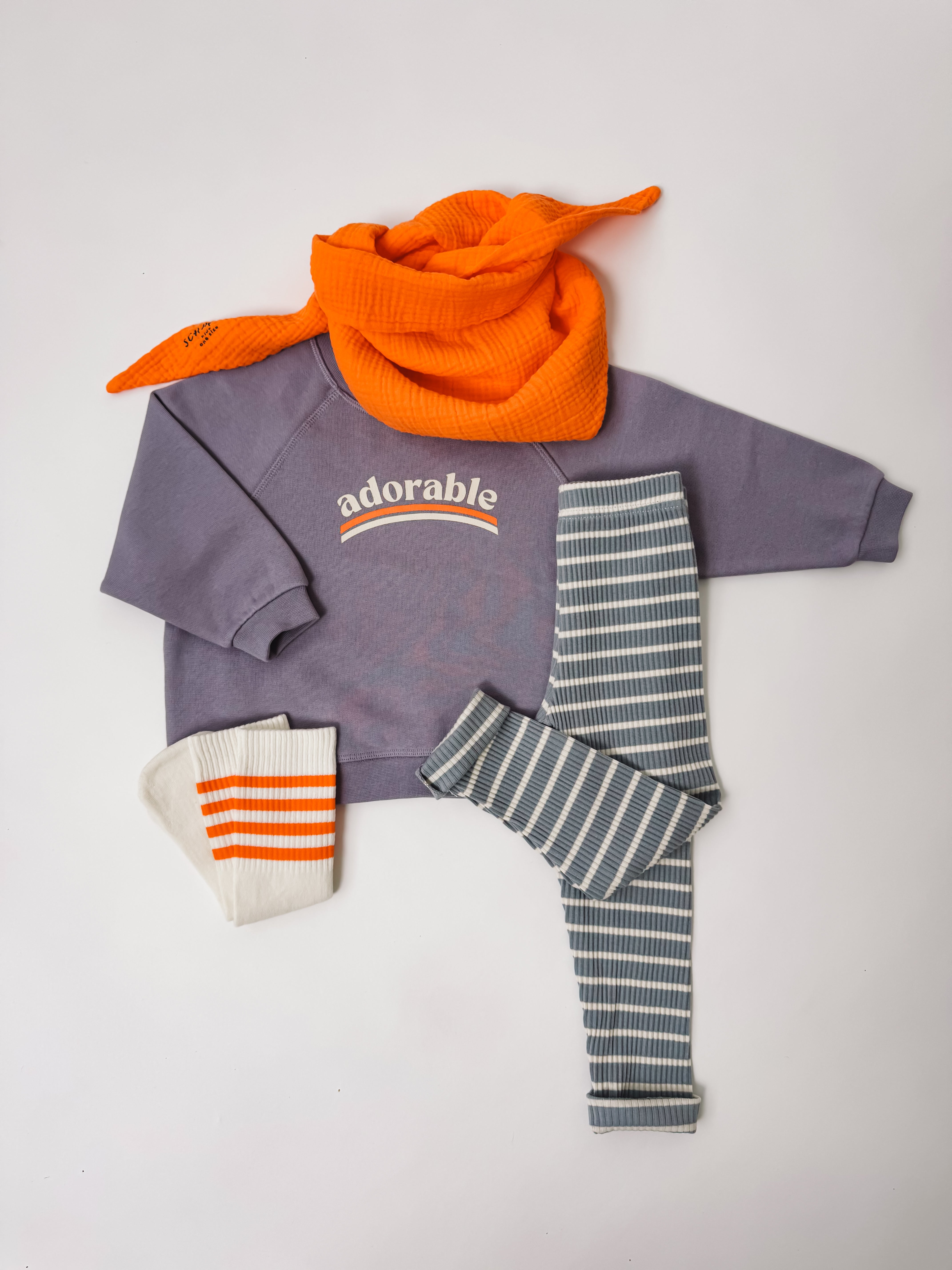 Stripe ripped Leggings