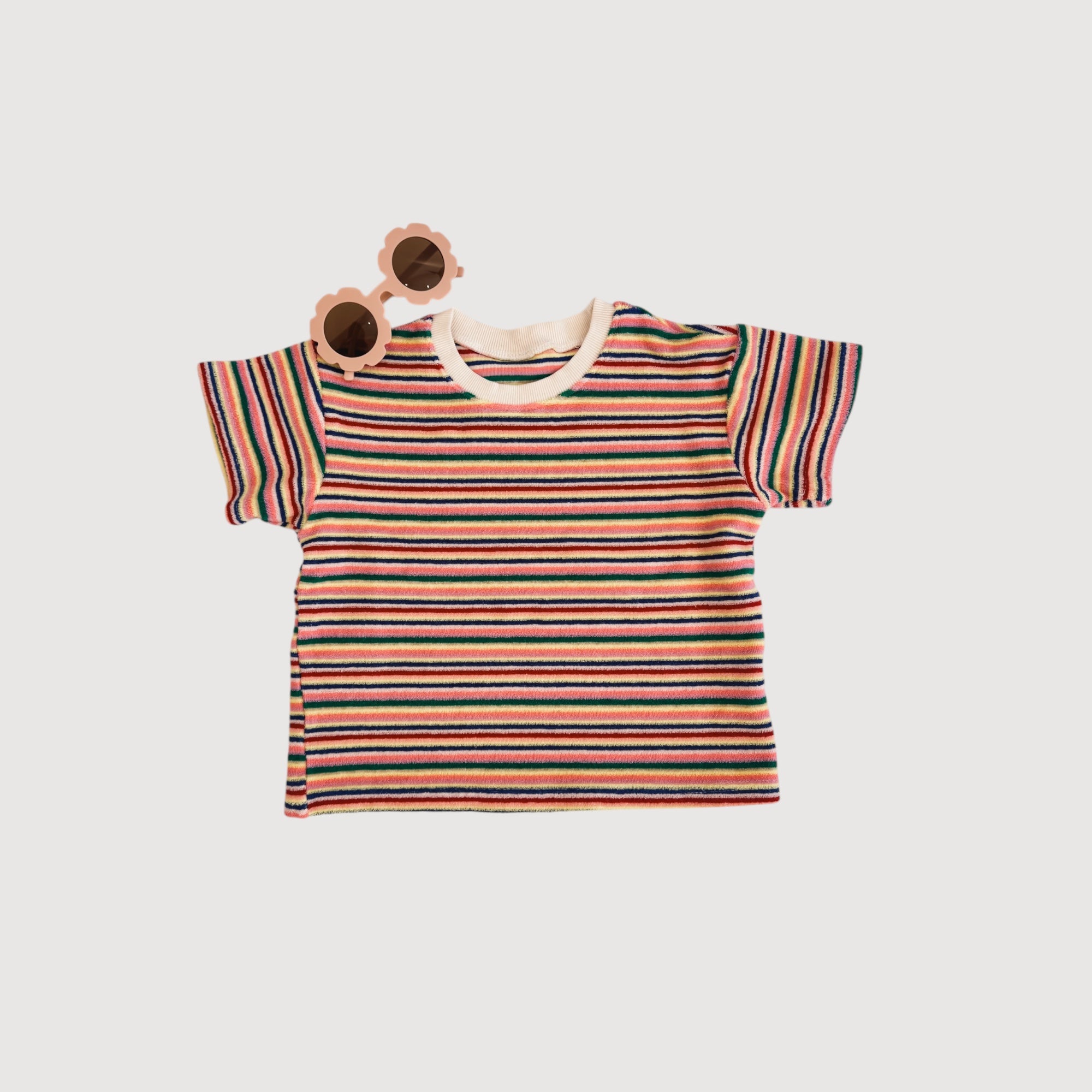 Stripe terry Tee