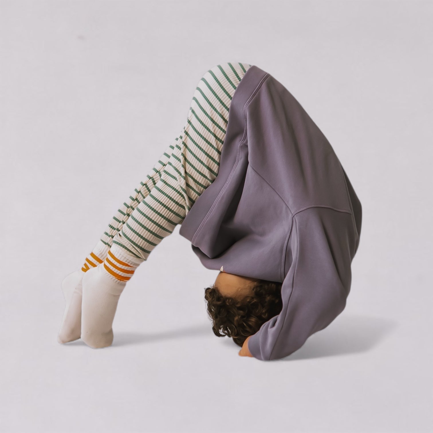 Stripe ripped Leggings