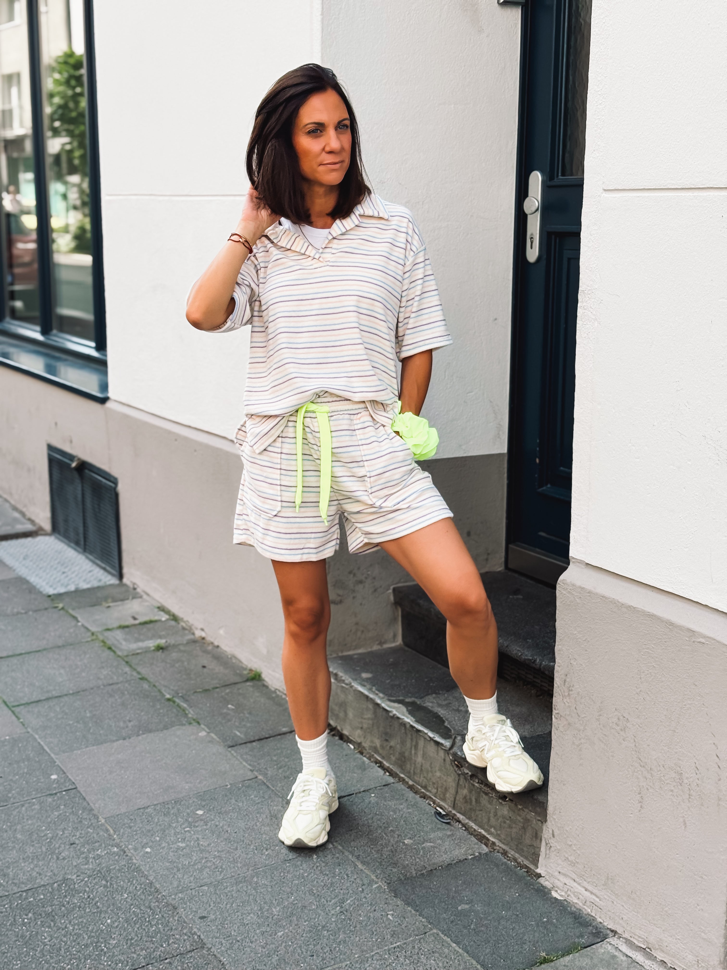 Mom short Frottee Set