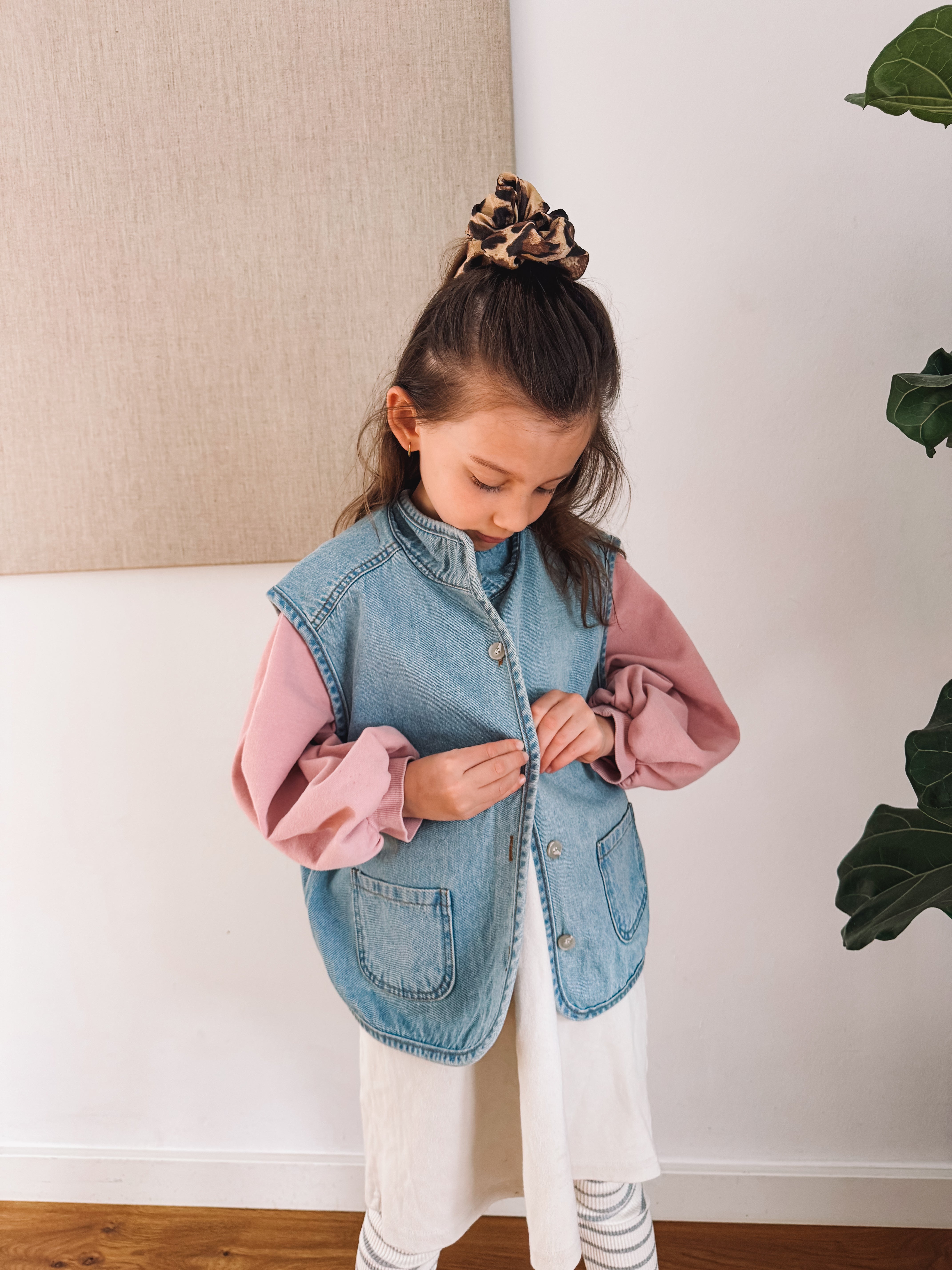 Denim vest