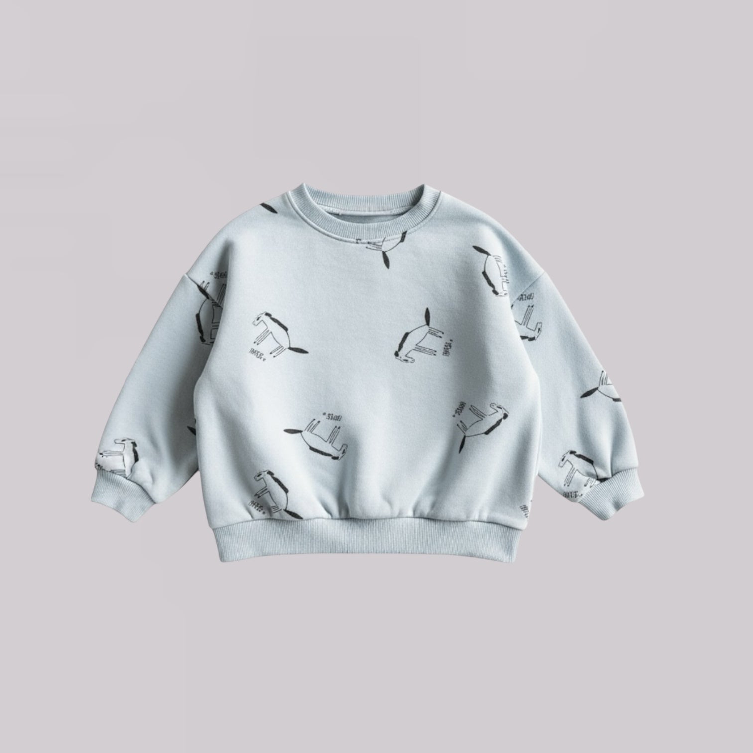 Allover Horse Sweater