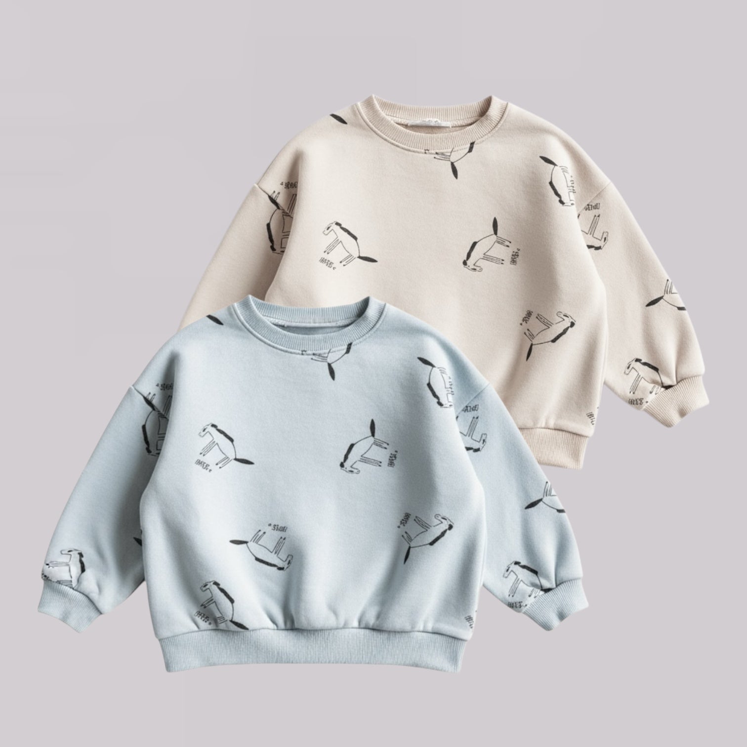 Allover Horse Sweater