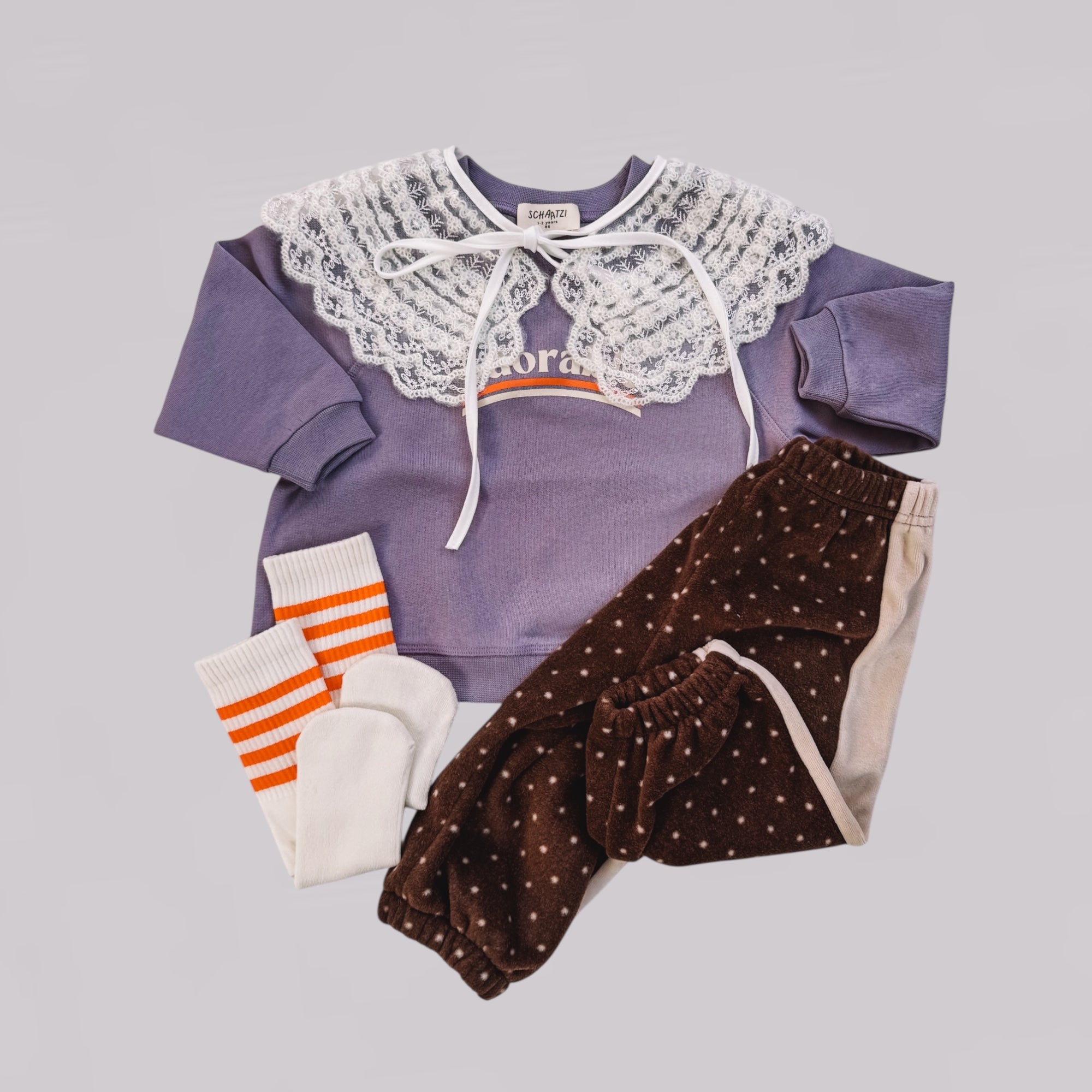 Fleece dot Jogger Pants