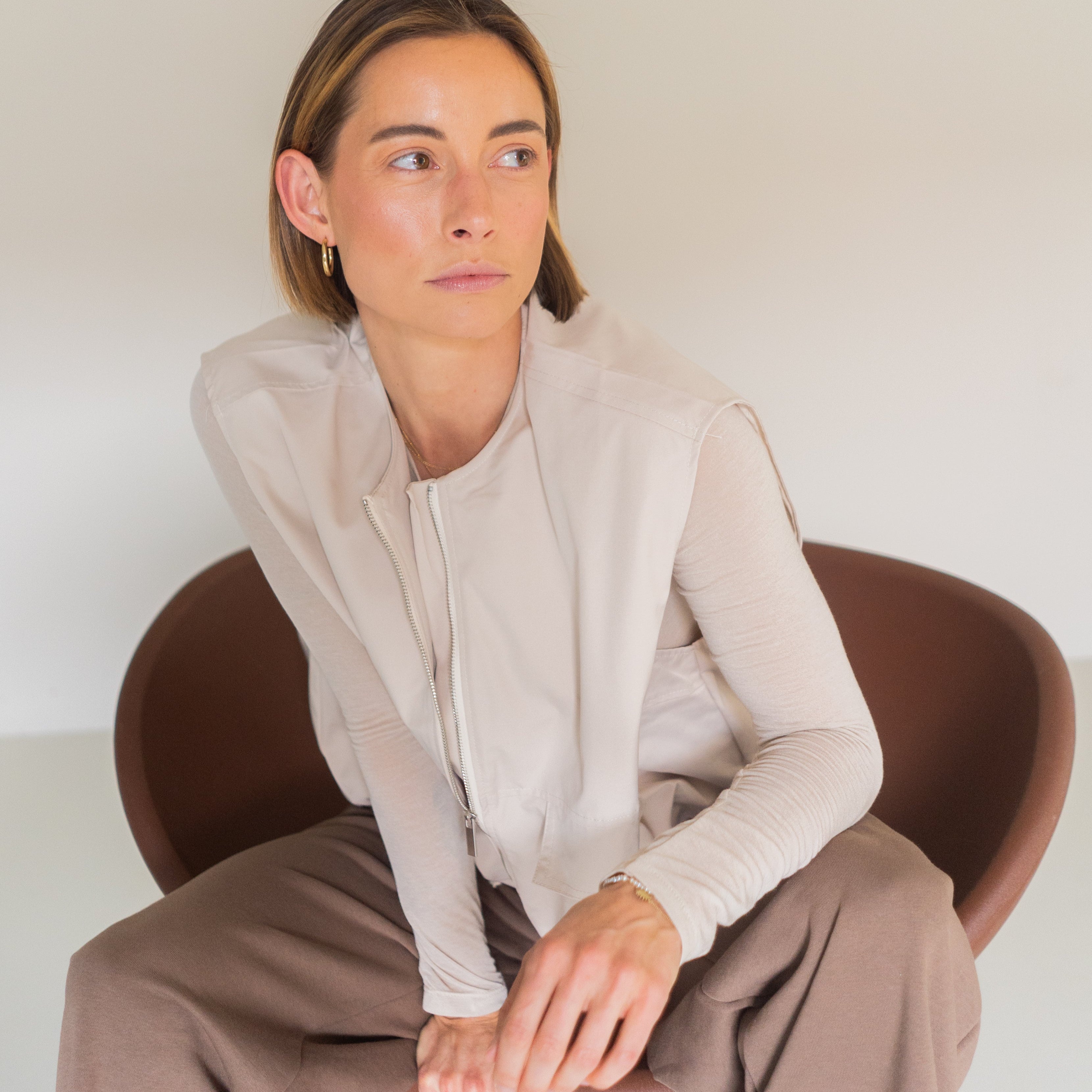MOM cashmere sleeve