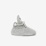 Baby Booties - Cotton Grey