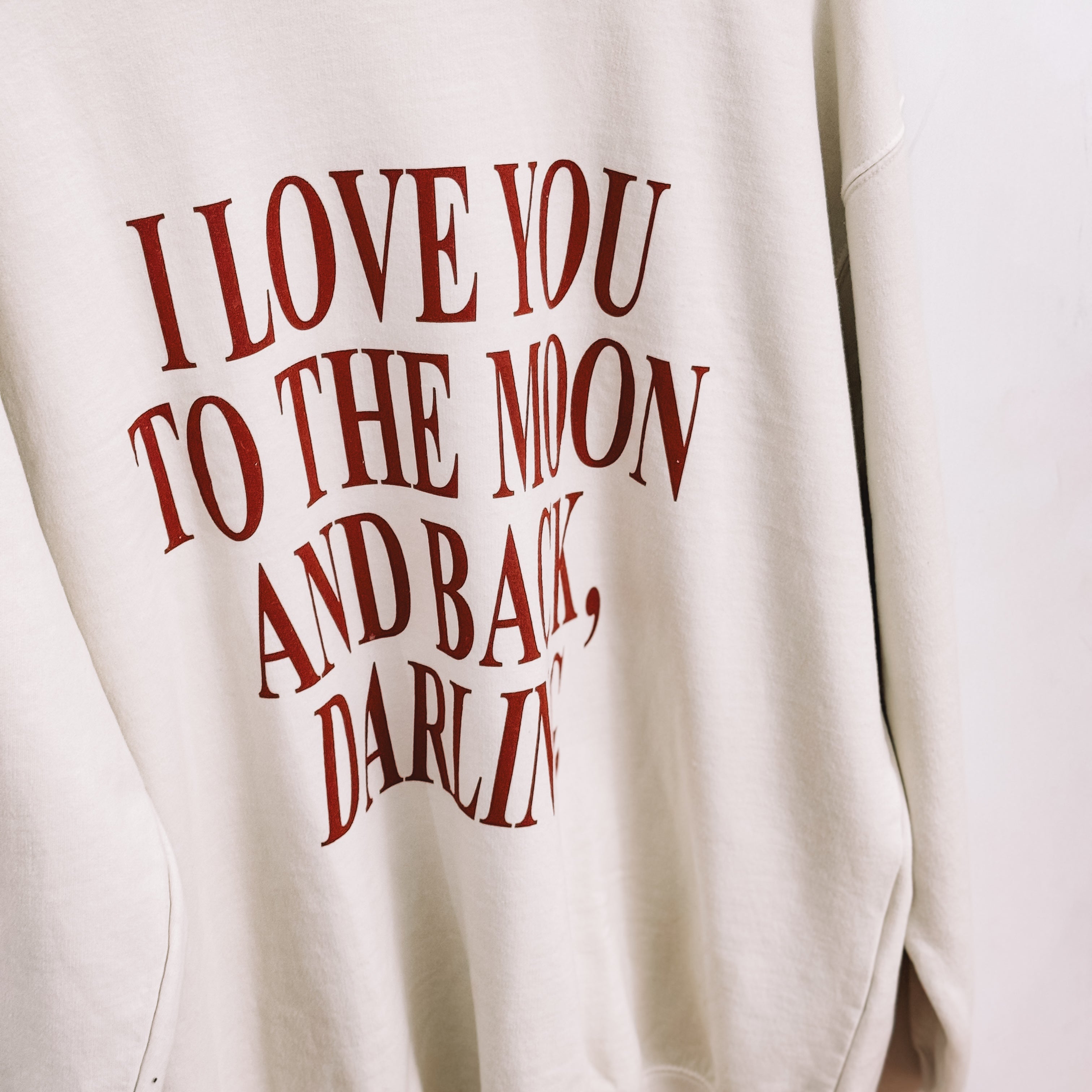 MOM to the moon Sweater