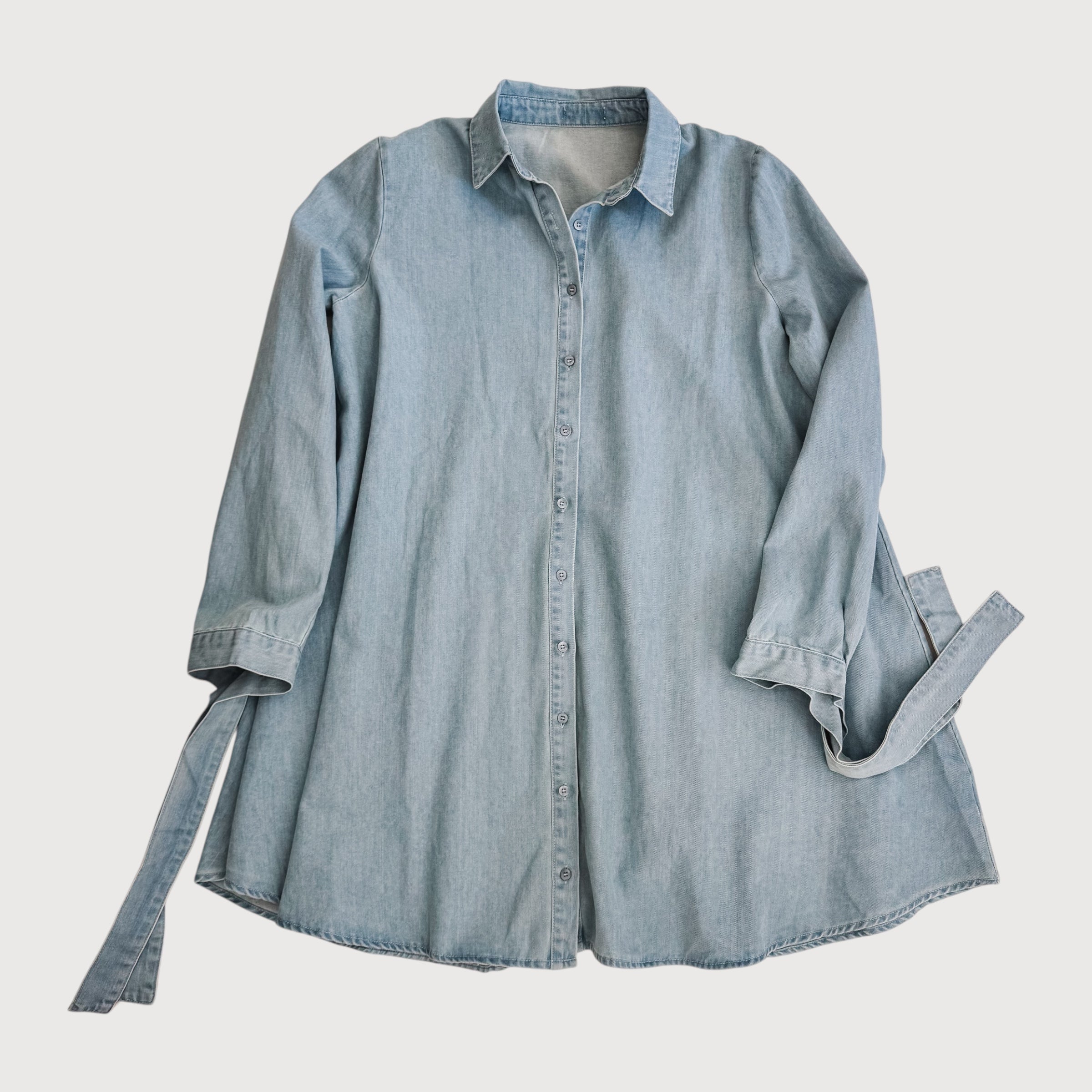 MOM oversized denim Blouse