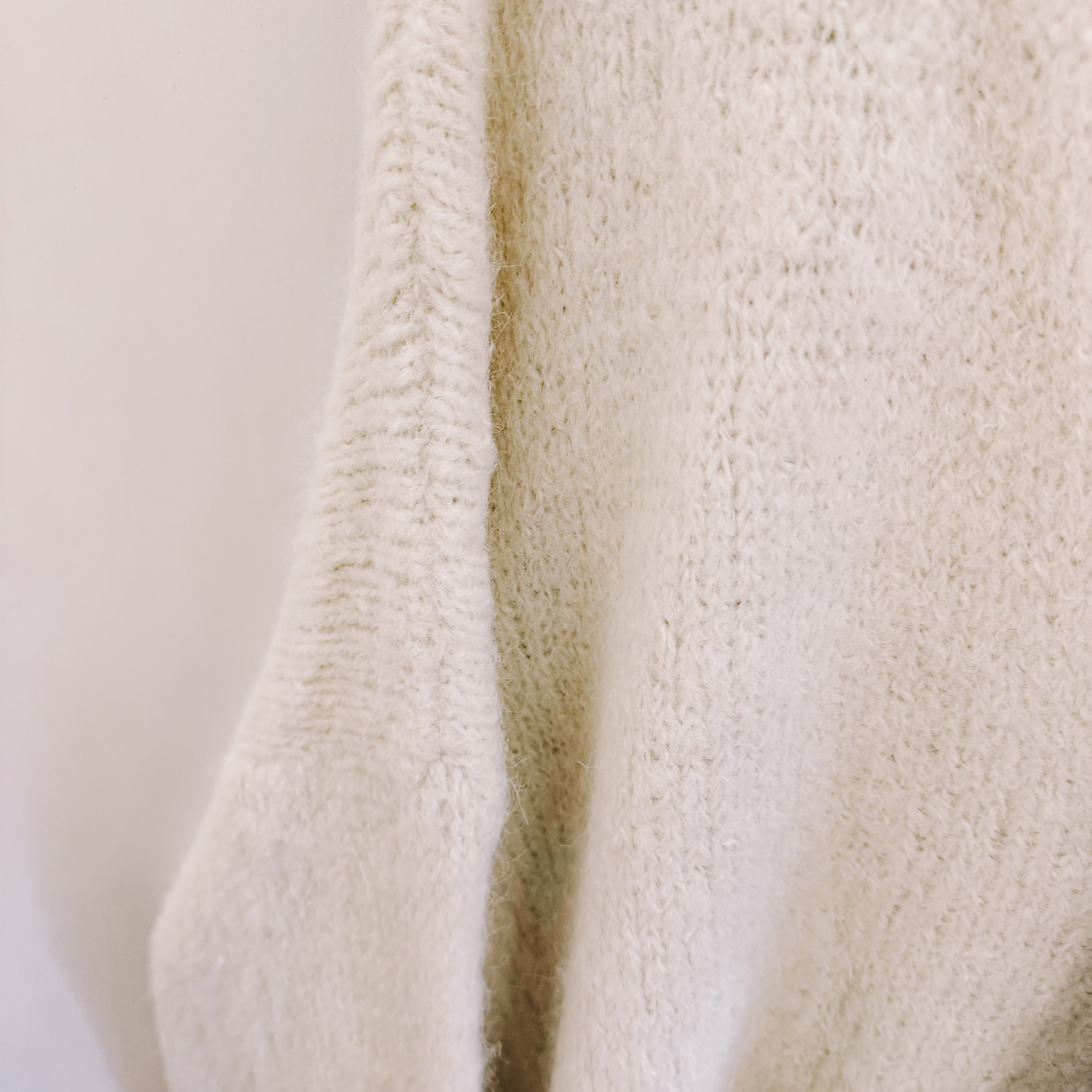 MOM knit oversized sweater