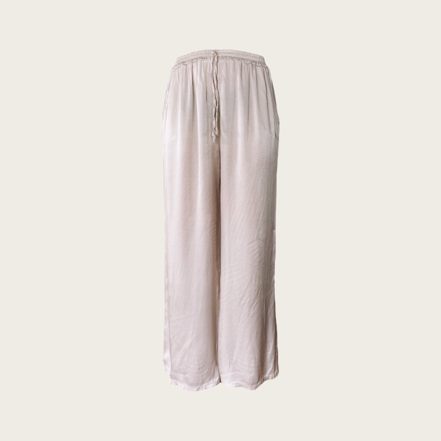 MOM shiny satin Pants