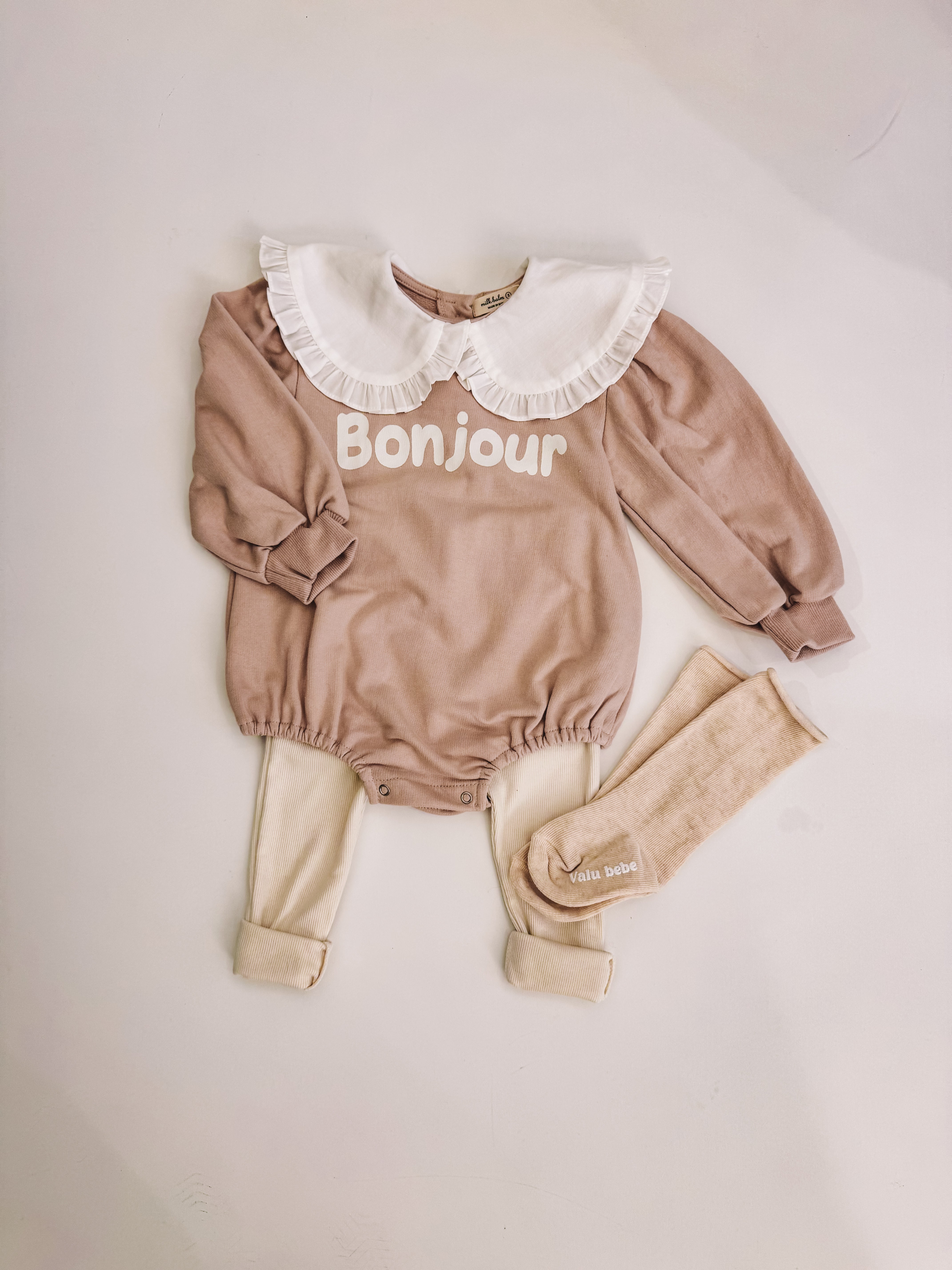 Bonjour Collar Romper