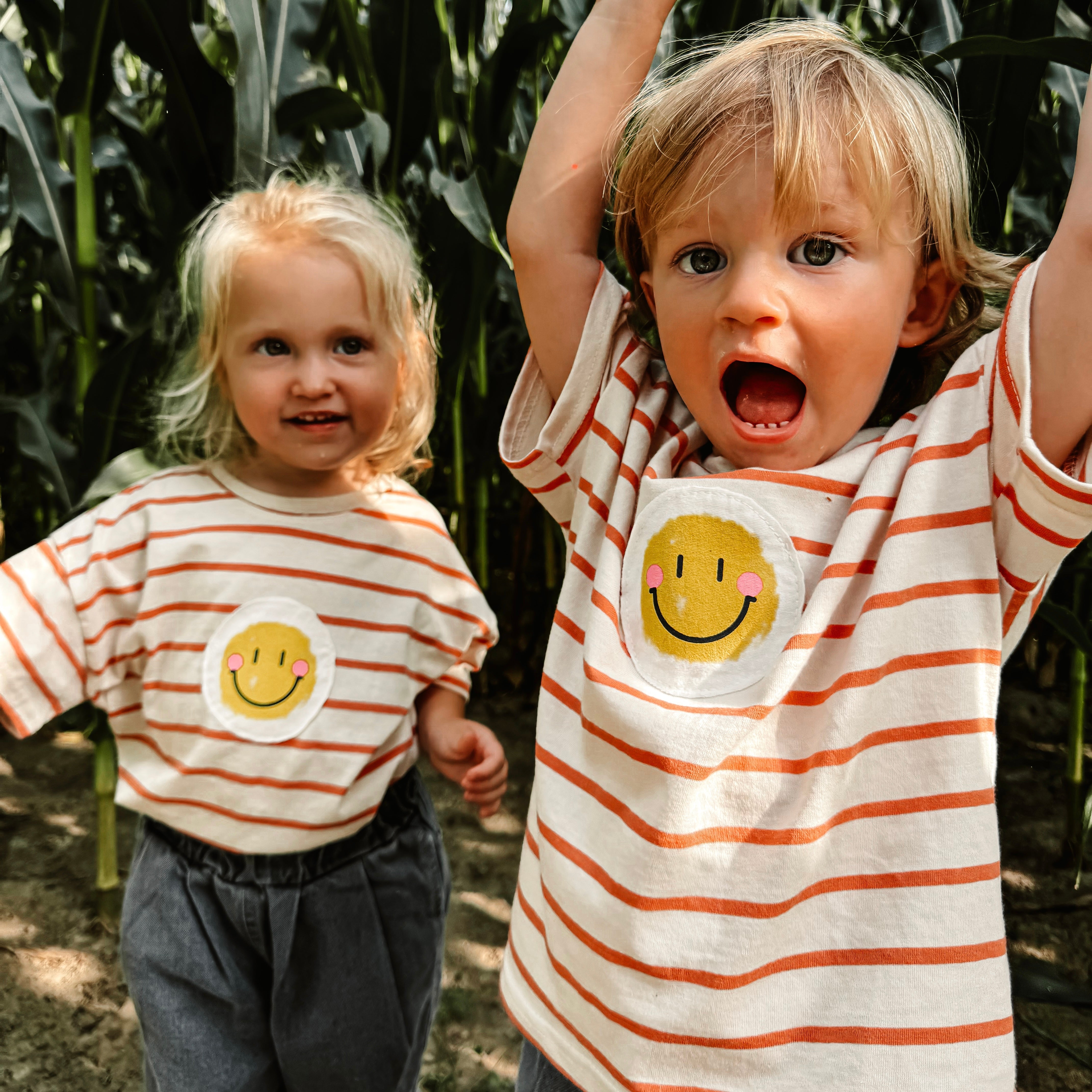 Smile Stripe Shirt