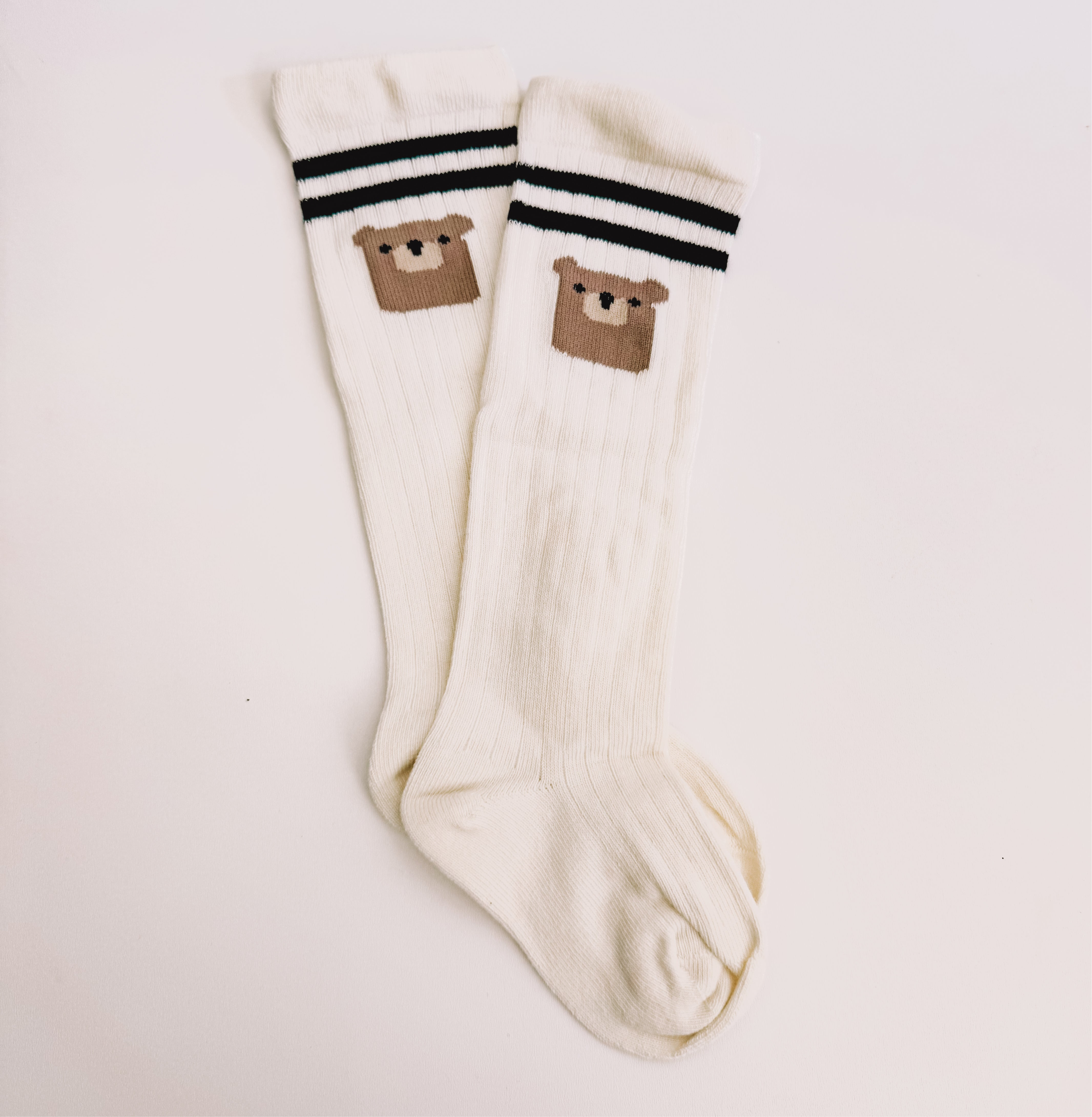 Stripes Bear Socks (0-3 Jahre)