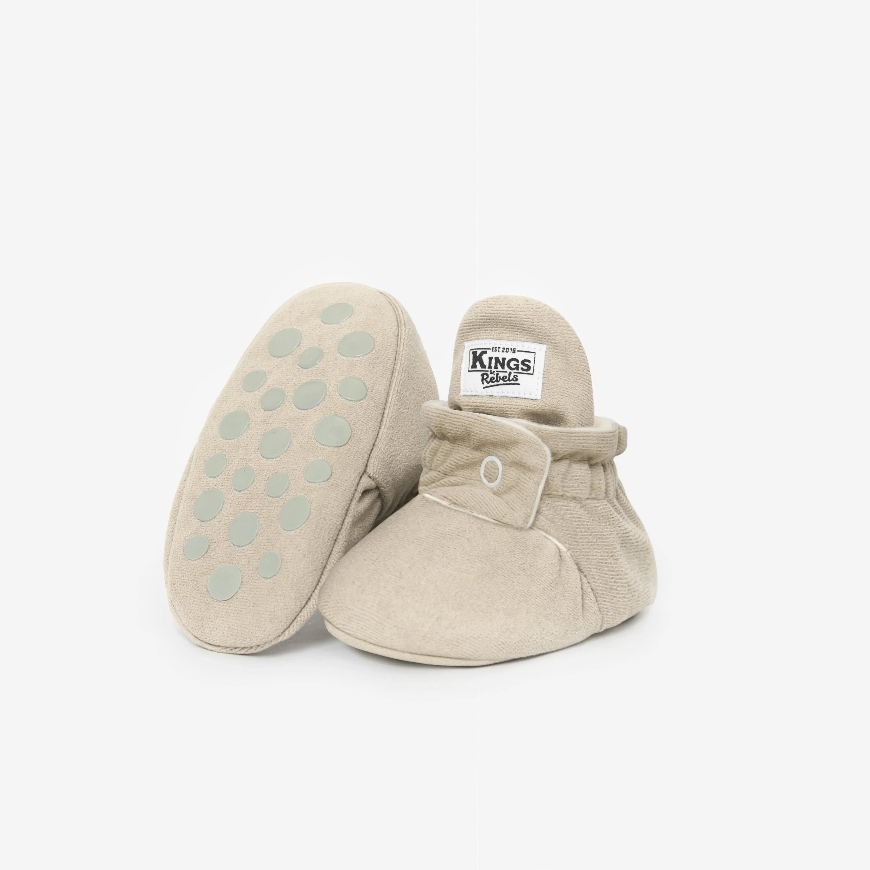 Baby Booties - Gamuza Ivory