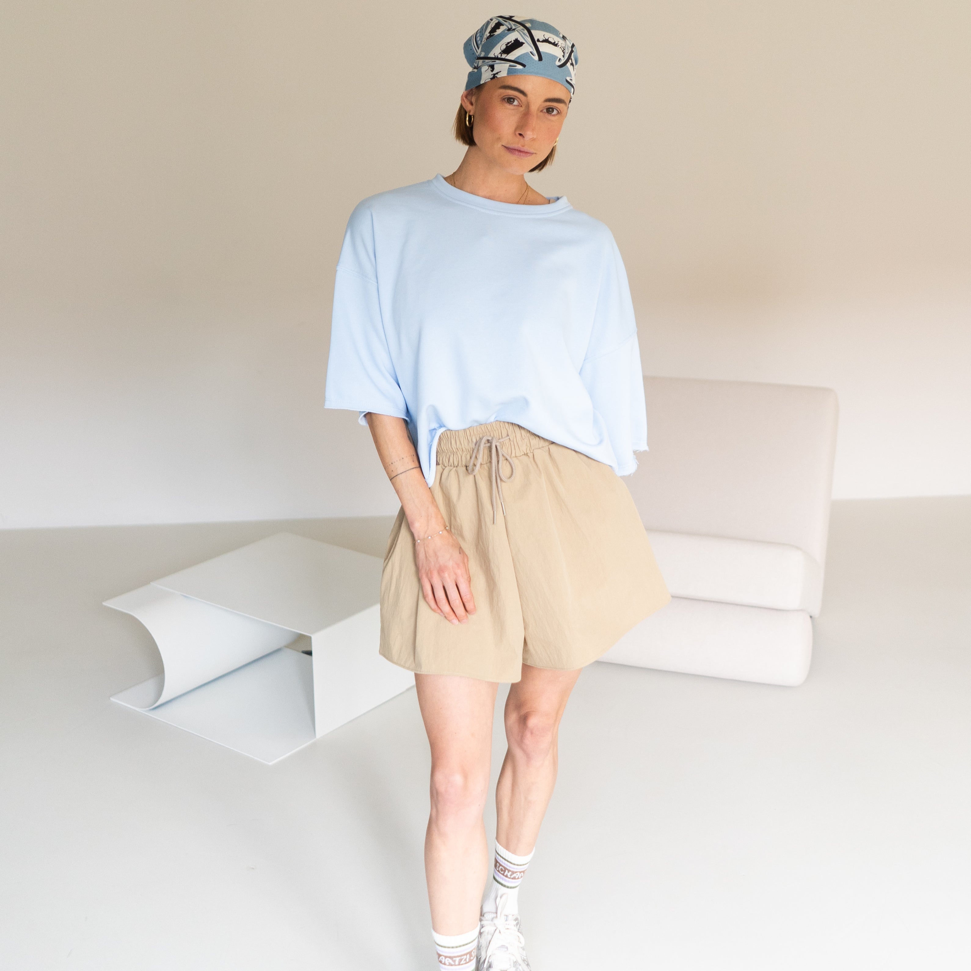 MOM skorts dark beige