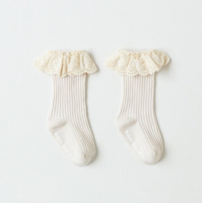 Cotton Lace Socks