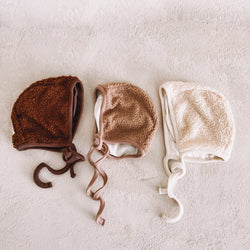 Teddy Baby Bonnet