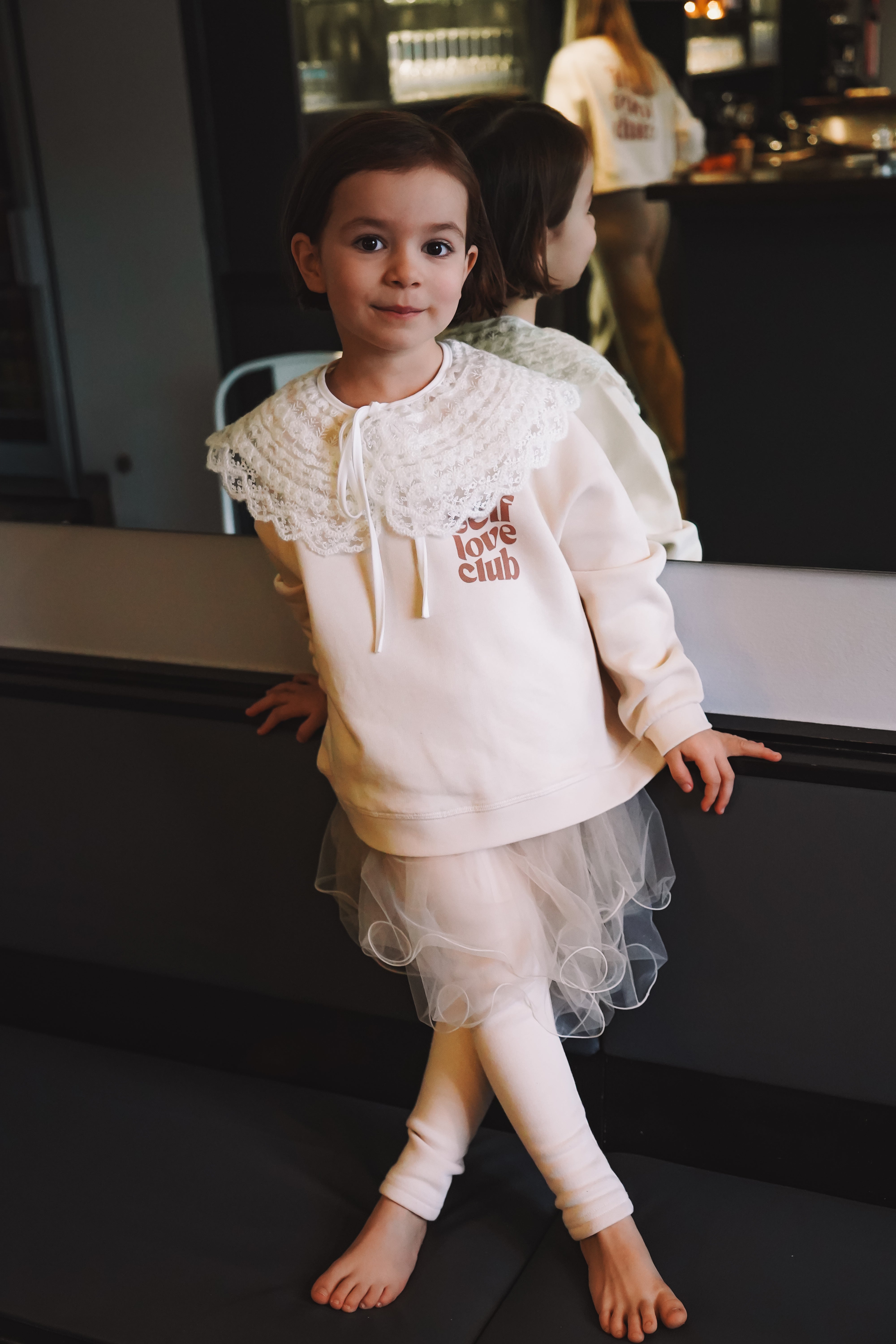 Fleeced tutu Leggings (bis 7 Jahre)