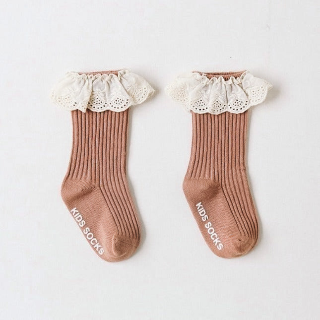Cotton Lace Socks