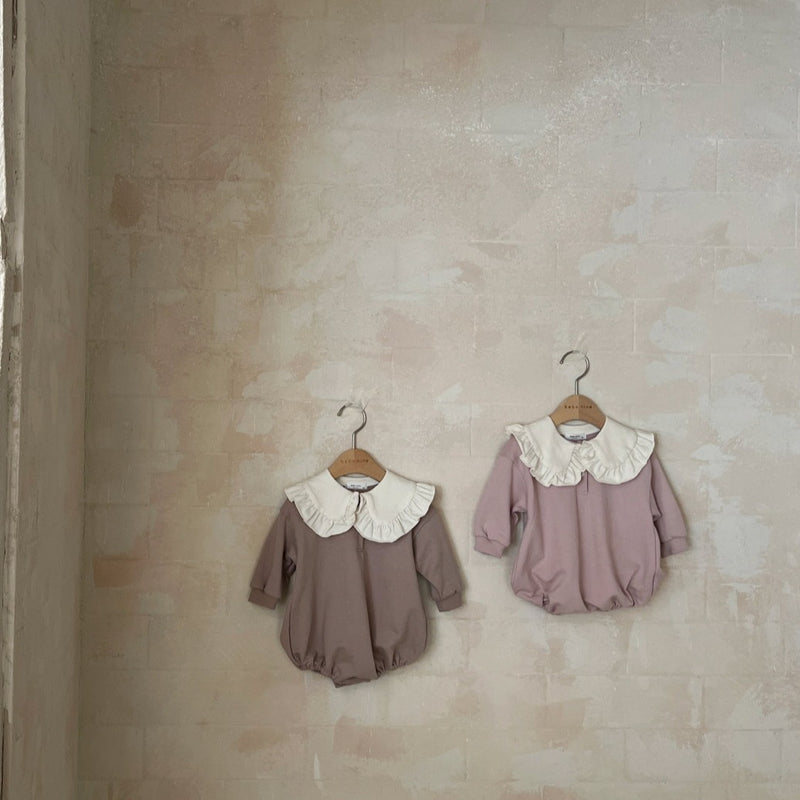 Frill Collar Bodysuit