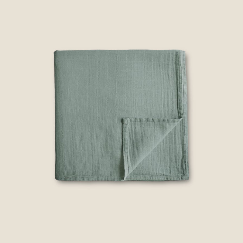 Swaddle Wickeltuch - Mushie (Roman Green)