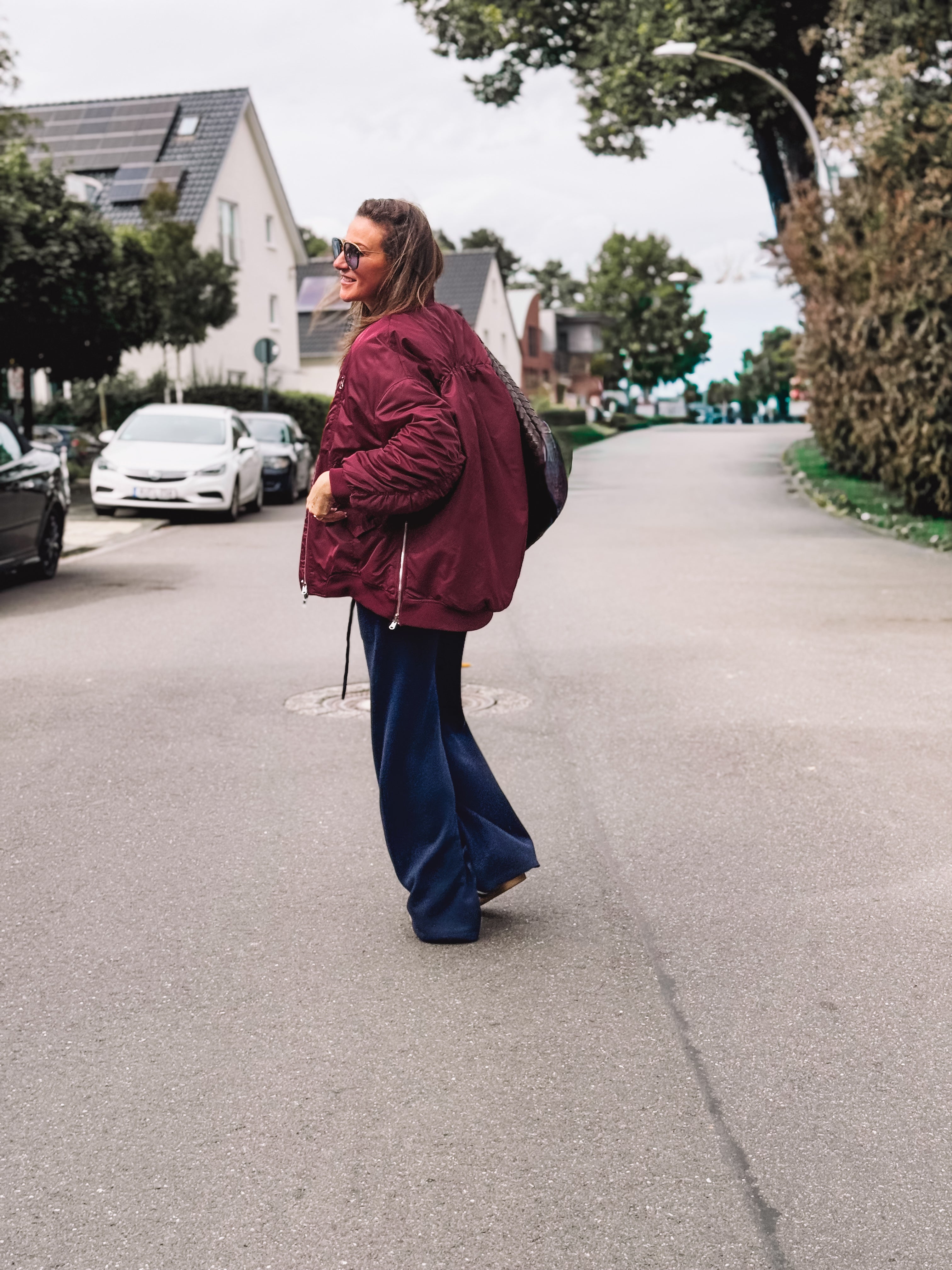 Bomber Jacket mit Teddyfutter