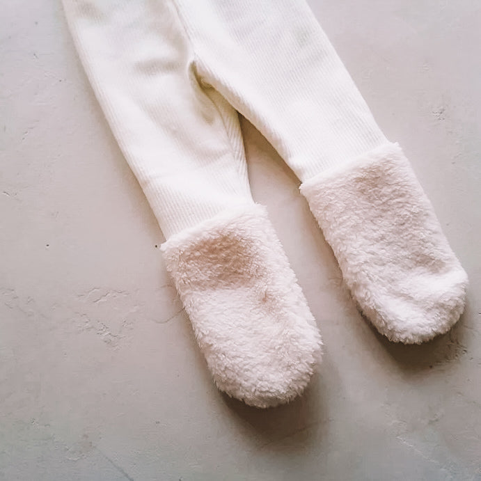 Baby fleece foot Leggings