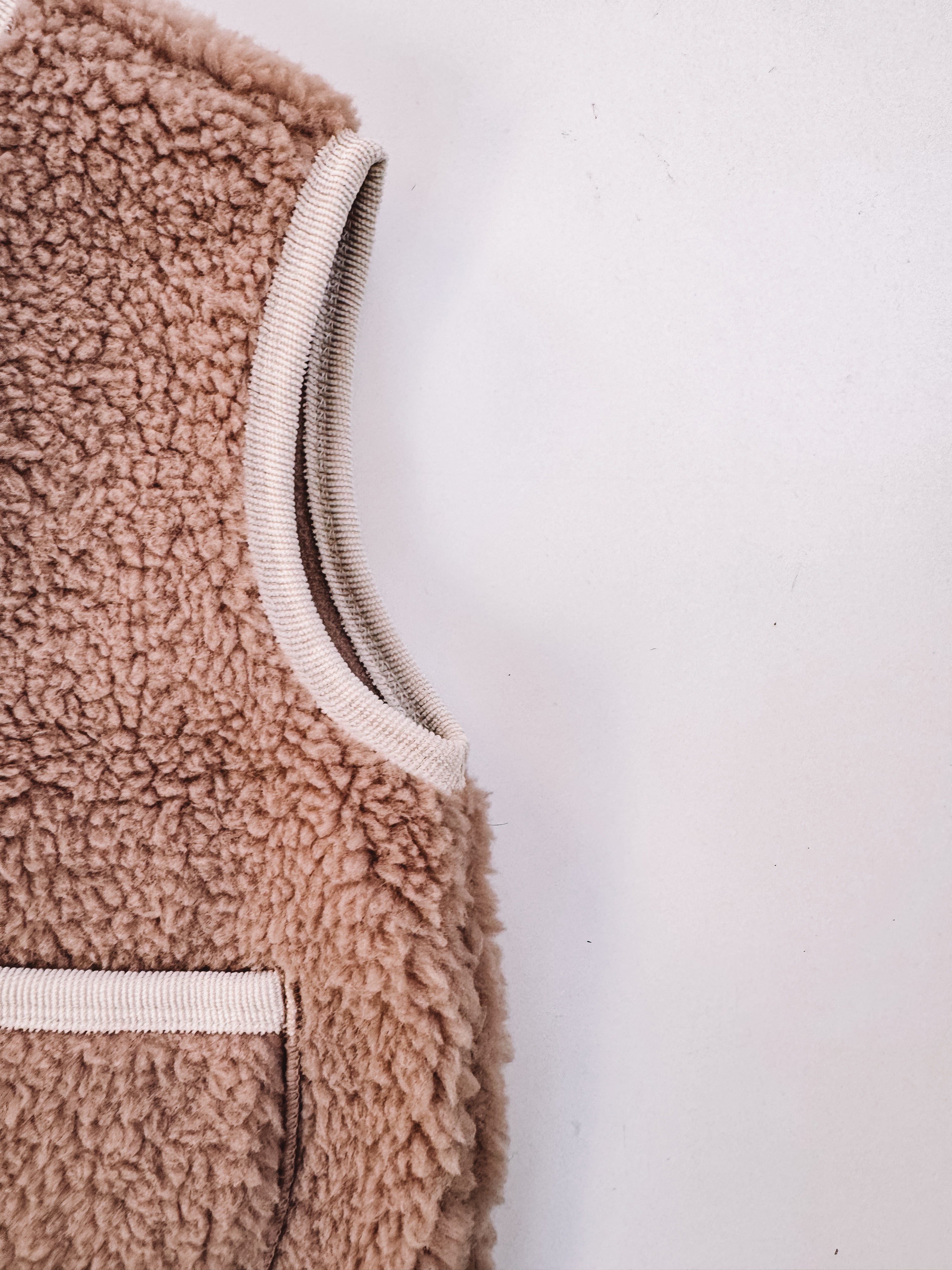 Fleece teddy Vest (bis 6 Jahre)