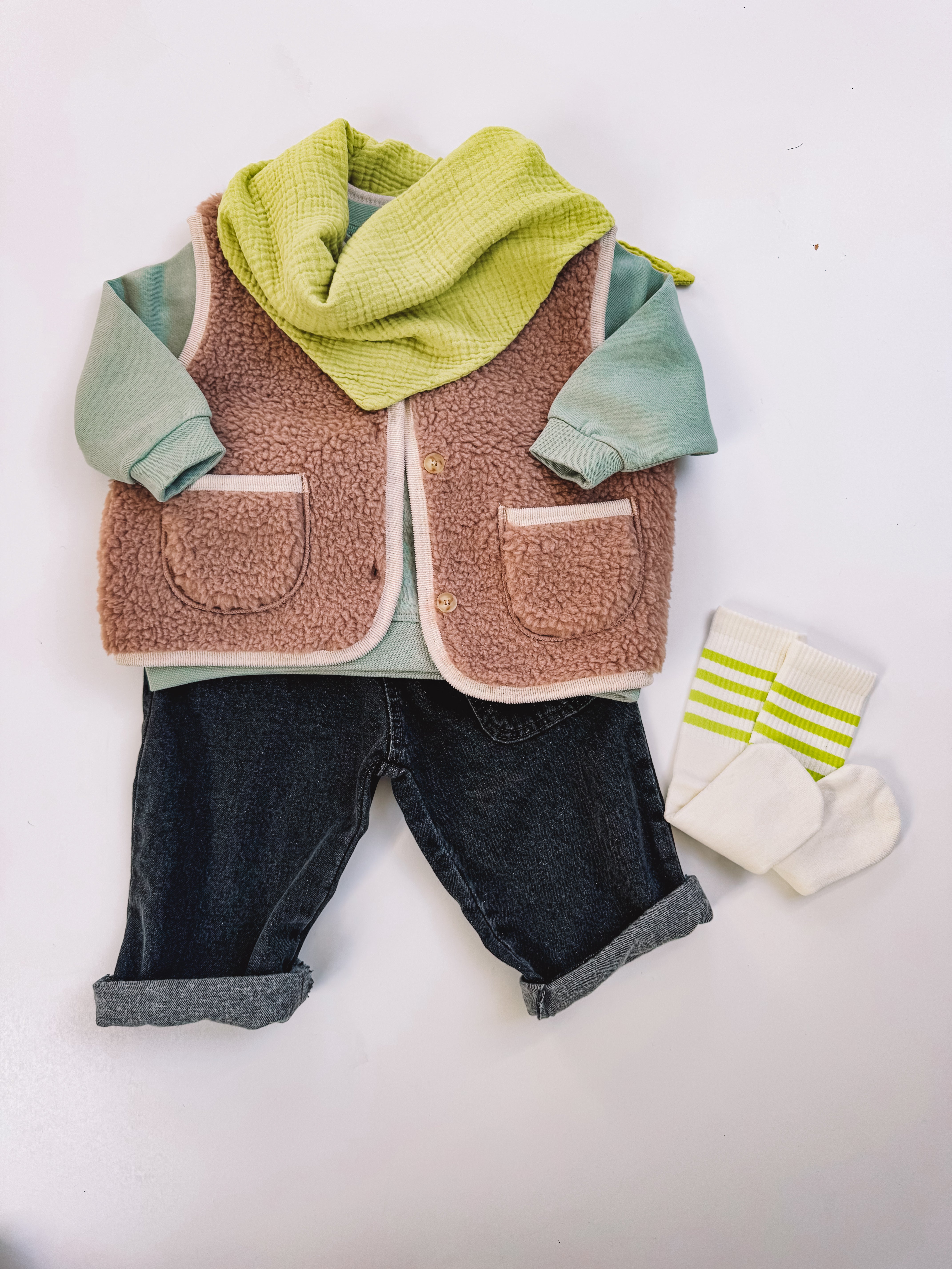 Fleeced cozy Denim (bis 9 Jahre)