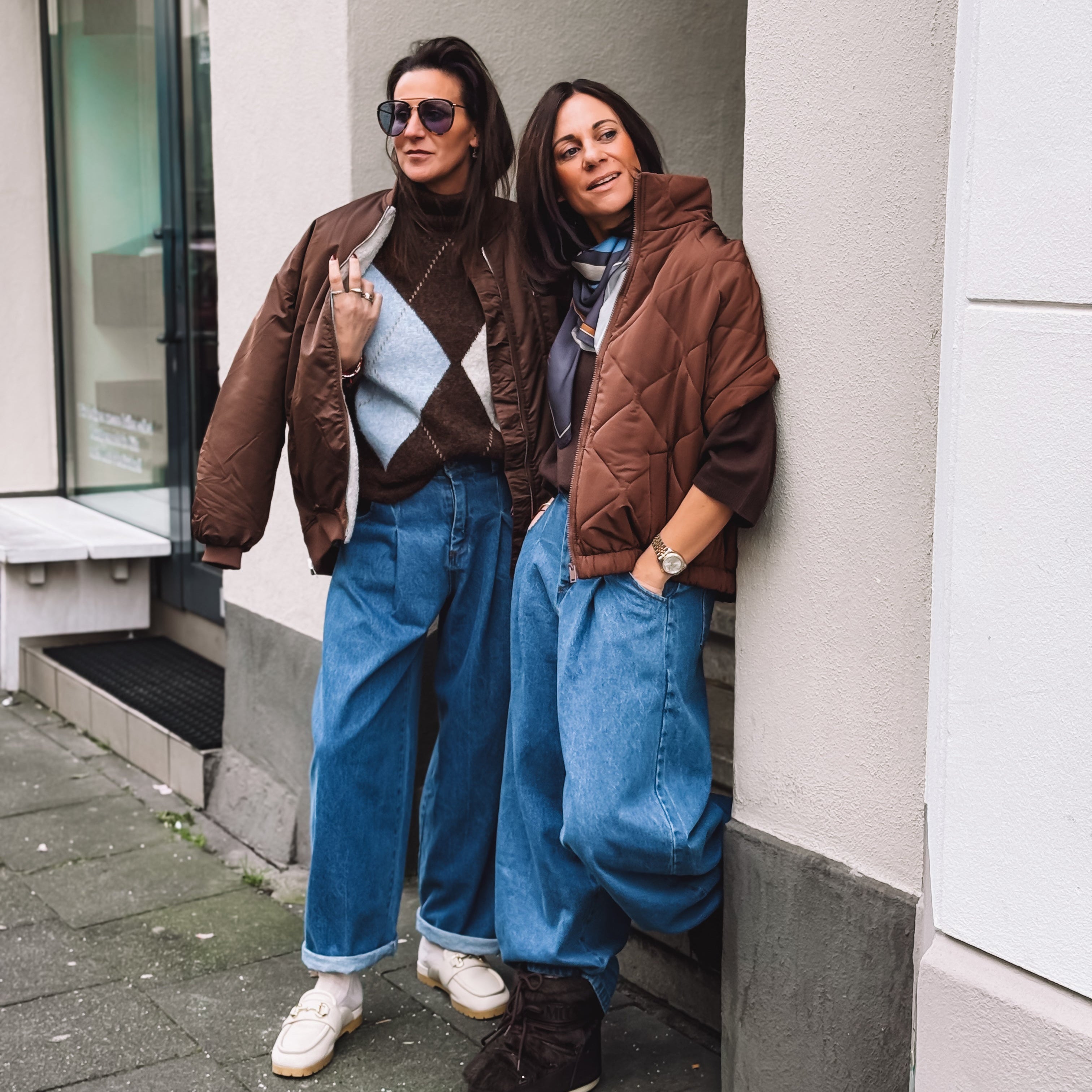 Bomber Jacket mit Teddyfutter