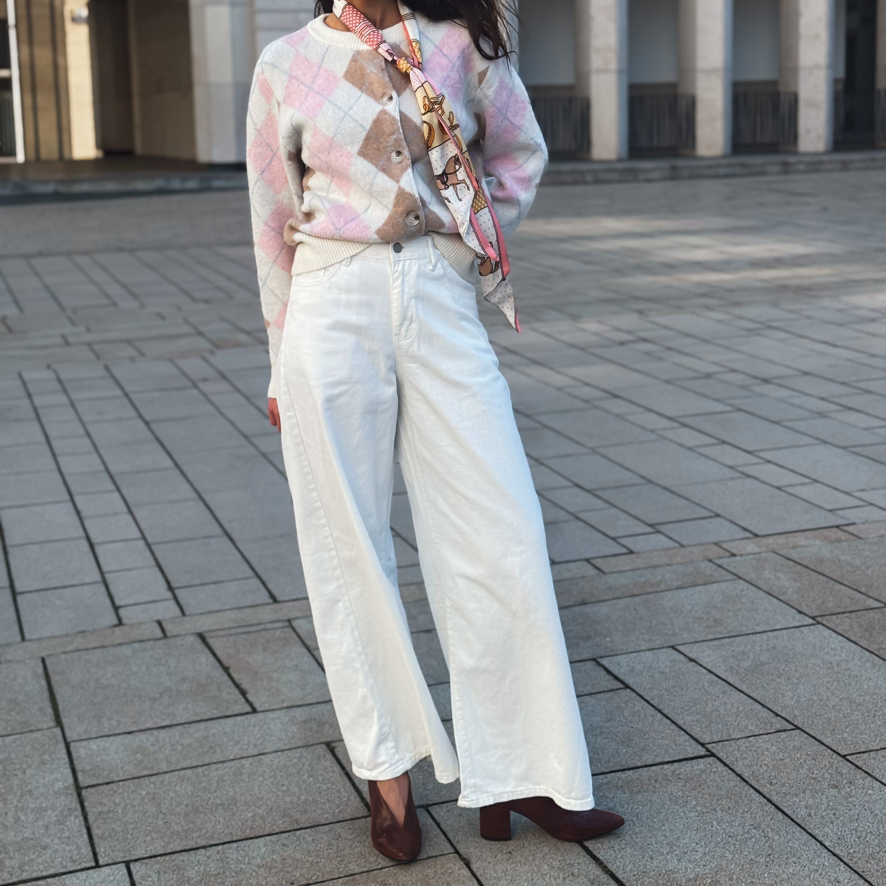 MOM denim Pants heart