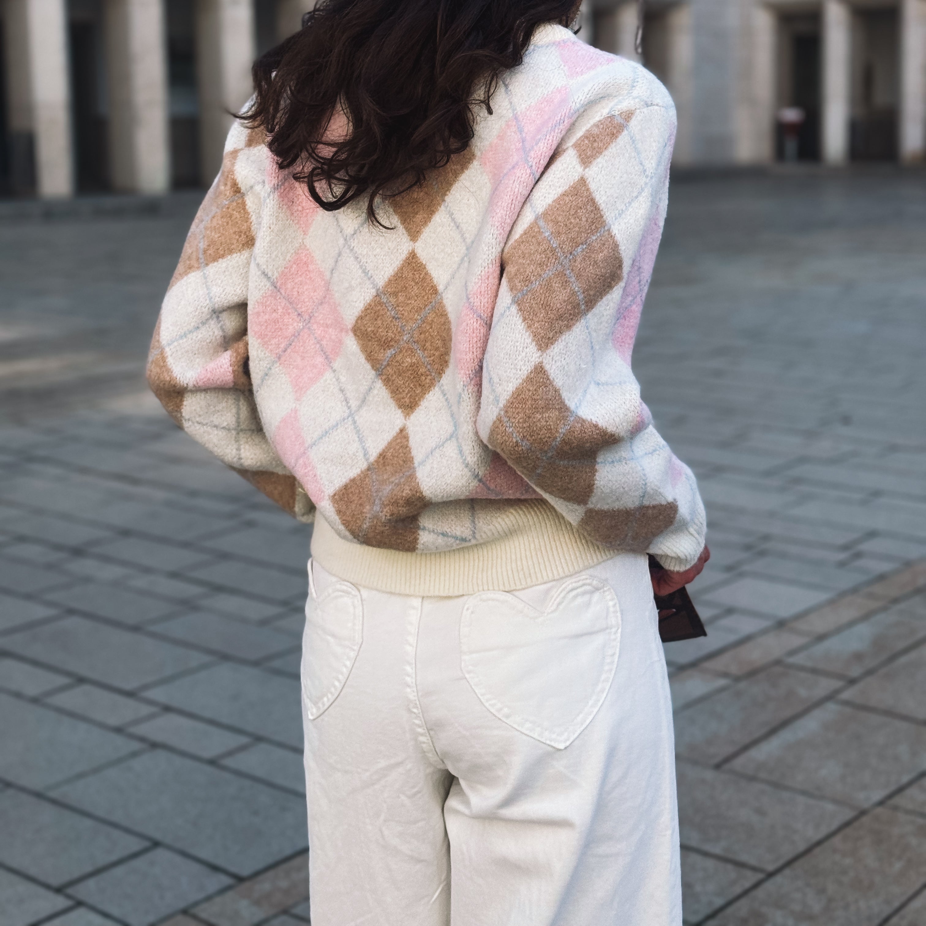 MOM denim Pants heart