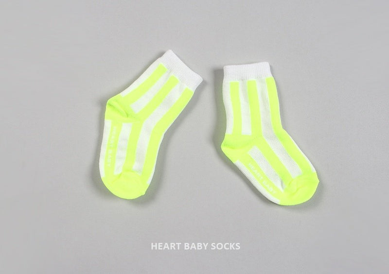 Neon Stripes Socks (3er Pack)