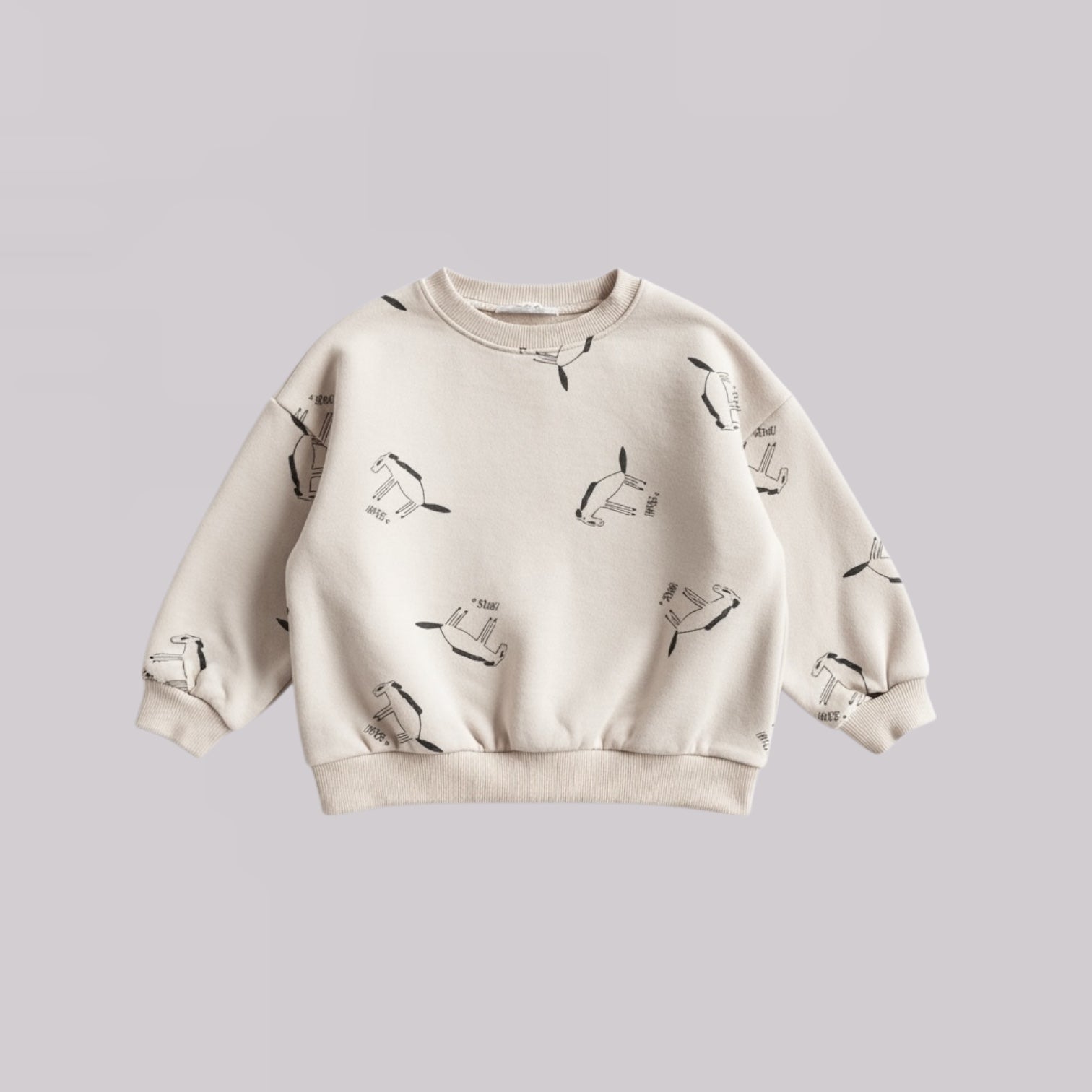 Allover Horse Sweater