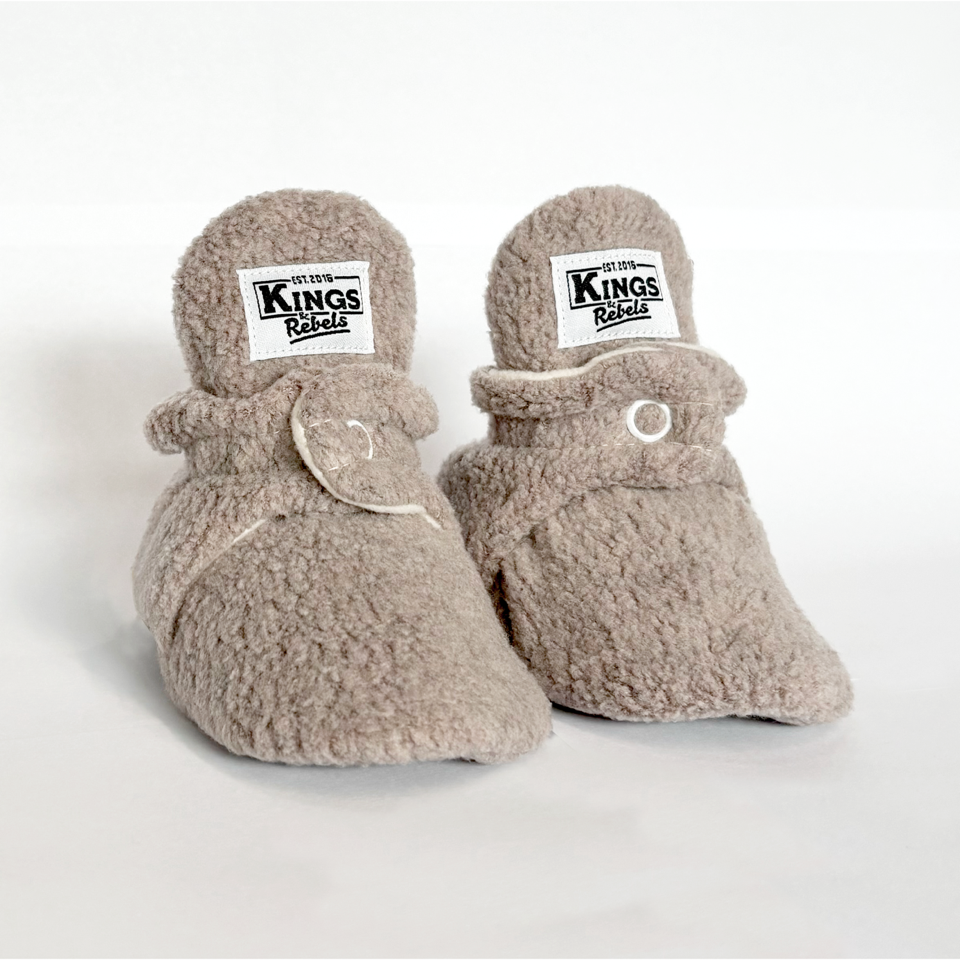 Baby Booties - Teddy